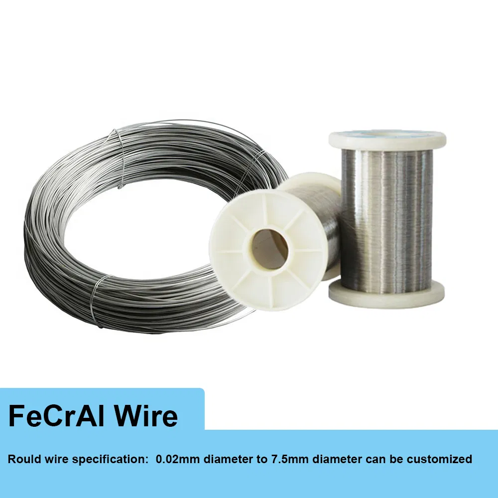 1Cr13Al4 Brand High Temperature Resistance Coil Heater Electric FeCrAl Heating Vape Wire 0