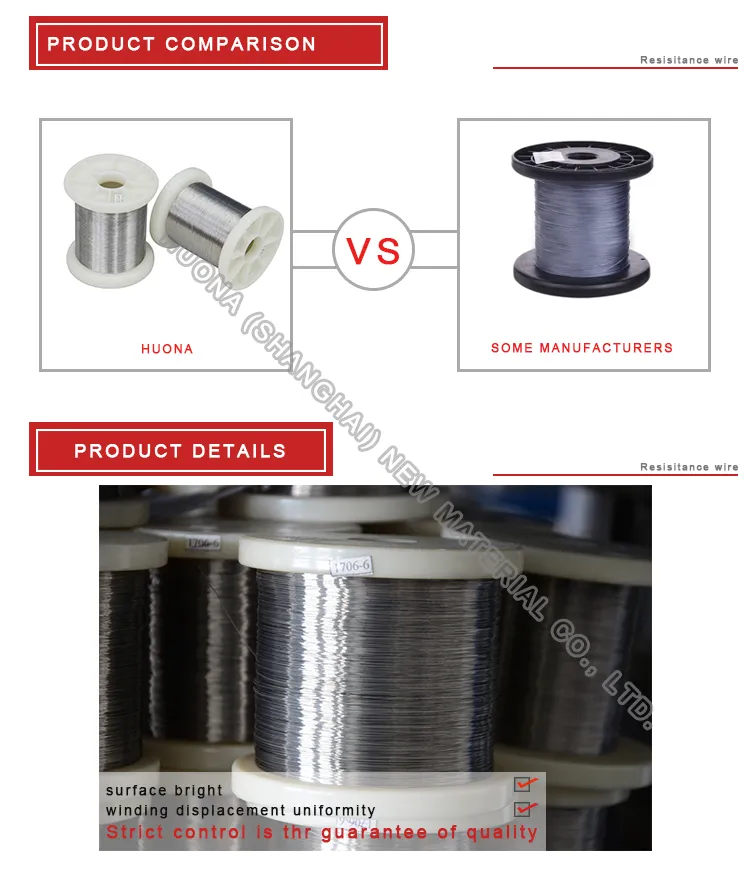Stable Performance Ni70Cr30 Resistance Foil For Heating Element 2