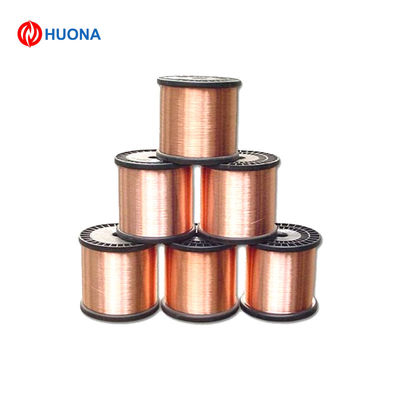 0.03mm Enamelled CuNi44 Wire Varnished Constantan Wire For Heating