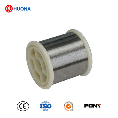0.018mm Micro Wire Nicr8020 Resistance Wire With Stable Electrical Resistivity Using For Laboratory Analyzers 