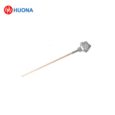 Type B Thermocouple Probe with 99% Alumina Ceramic Sheath 1800°C Rating