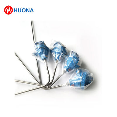 Huona Type K Flexible Thermocouple Probe 304 Stainless Steel Sheath IP65 Protection