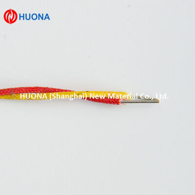 Stable Performance Type K Thermocouple Wire Solid 20AWG/21SWG Fiberglass Insulation Rated at 800℃ for Industrial Automation