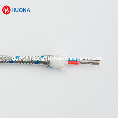 Class 1 Shielded Type T Thermocouple Extension Cable Multi-Strand Fiberglass Insulation