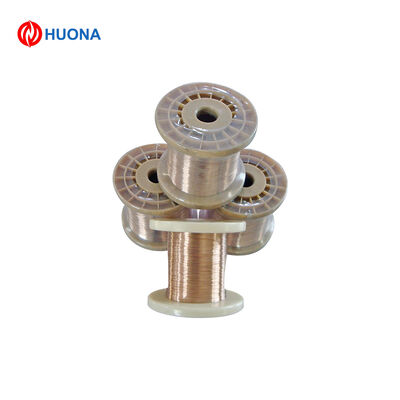 CuNi23 Alloy 180 Precision Resistance Wire 0.12mm Diameter with Low TCR ±50 ppm/°C and Corrosion Resistance