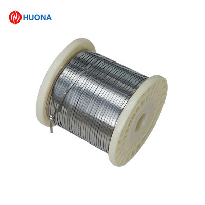 High Precision Type K Chromel-Alumel Flat Thermocouple Strip 0.10×2.5mm Bright Annealed for Industrial Sensors