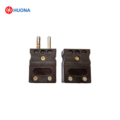 Standard Size Type T Thermocouple Plug MRI Compatible Defibrillation Proof for Medical Applications