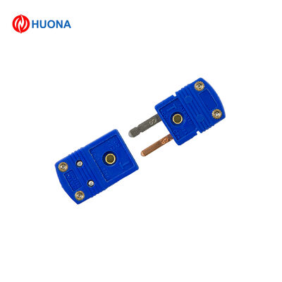 Miniature Type T Thermocouple Plug with Copper-Constantan for Cryogenic Range and Medical Grade Applications