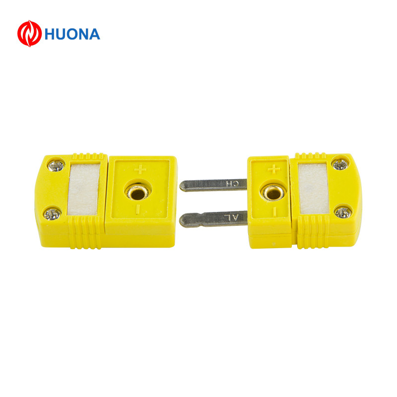 Type K Mini Plug Array ANSI - Compliant Type K Middle - Size Thermocouple Connector with Round ...