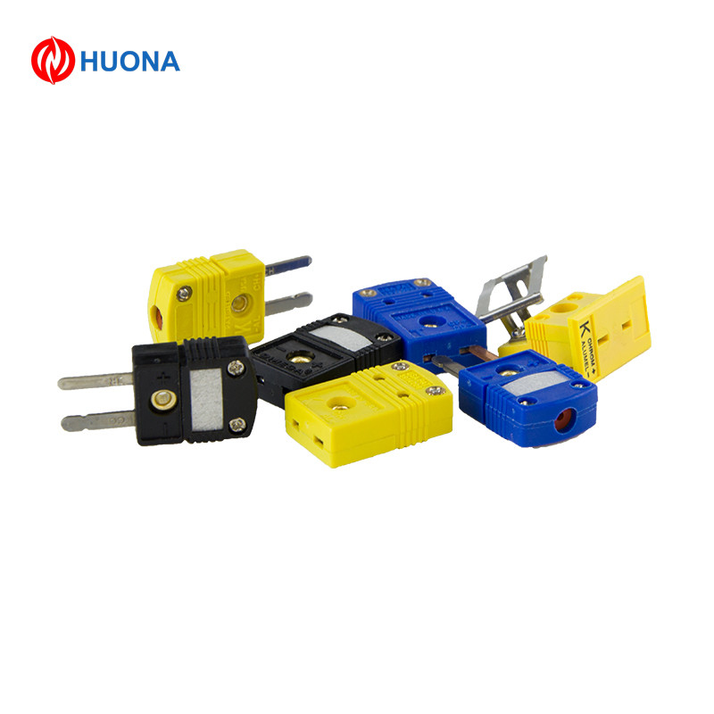 Type K Mini Plug Array ANSI - Compliant Type K Middle - Size Thermocouple Connector with Round ...