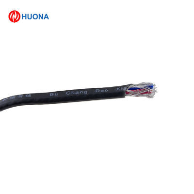 Tailor Made Thermocouple Extension Cable With PVC Fiberglass Rubber PTFE Insulation