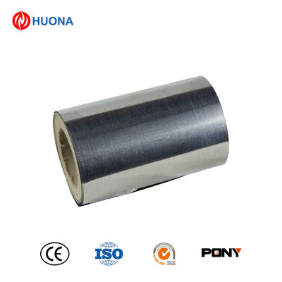 0.05mm*100mm Chromel A Foil NiCr Heating Foil Using For Electronic Sensors With High Resistivity