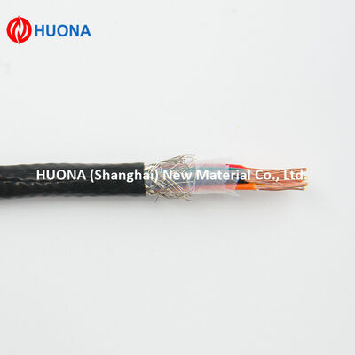 Huona Hot Sale KX Thermocouple Extension Cable Multi Core With Shielded 4x0.5mm Black PVC Insulation