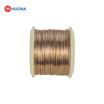 খাদ 90 CuNi10 প্রতিরোধের তার 0.20mm কম প্রতিরোধের সঙ্গে স্থিতিশীল ইতিবাচক TCR এবং চমৎকার formability