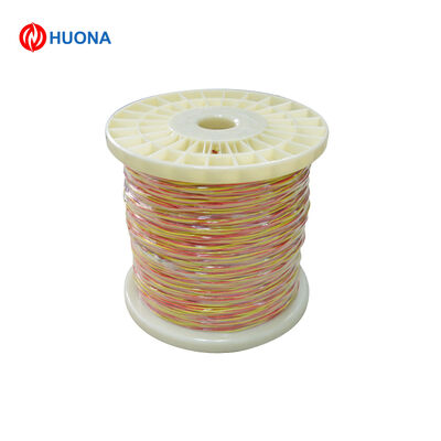 2 Core Parallel Modified PVC Insulated Type K Thermocouple Extension Wire 22AWG Practical Industrial Use